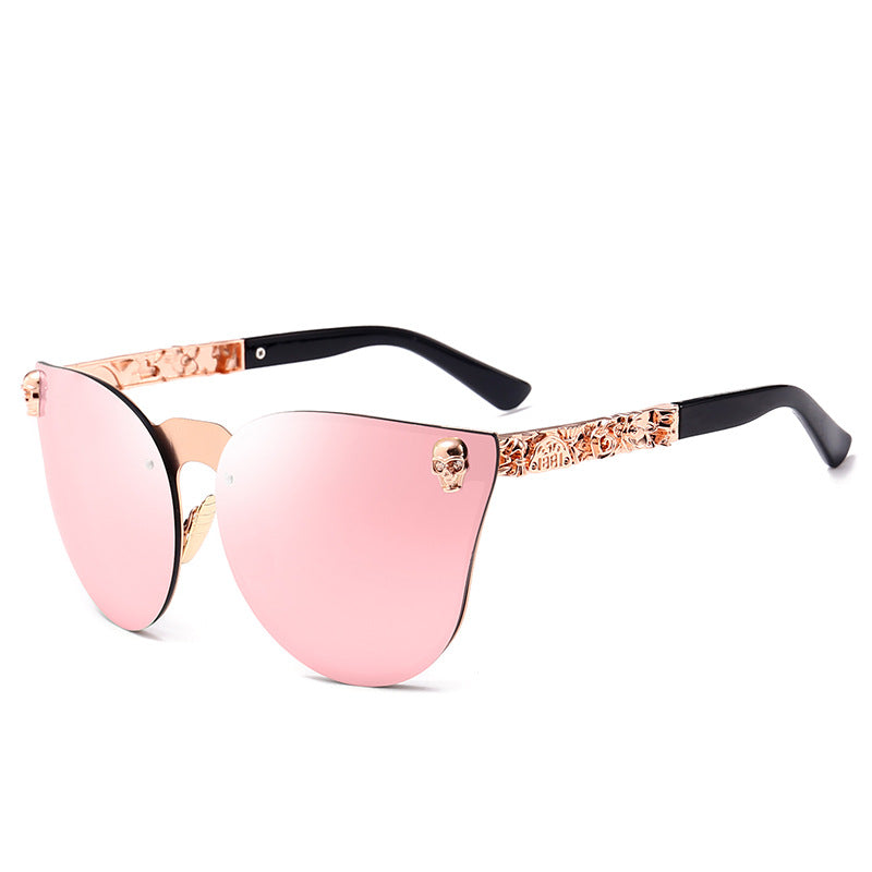 Skull sunglasses metal