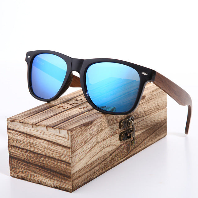 Wood Sunglasses Polarized Men Glasses