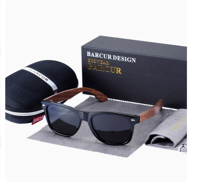 Wood Sunglasses Polarized Men Glasses