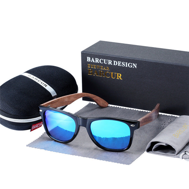 Wood Sunglasses Polarized Men Glasses