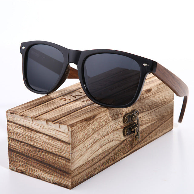 Wood Sunglasses Polarized Men Glasses