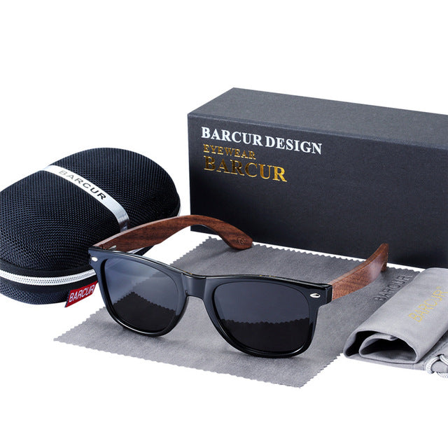 Wood Sunglasses Polarized Men Glasses
