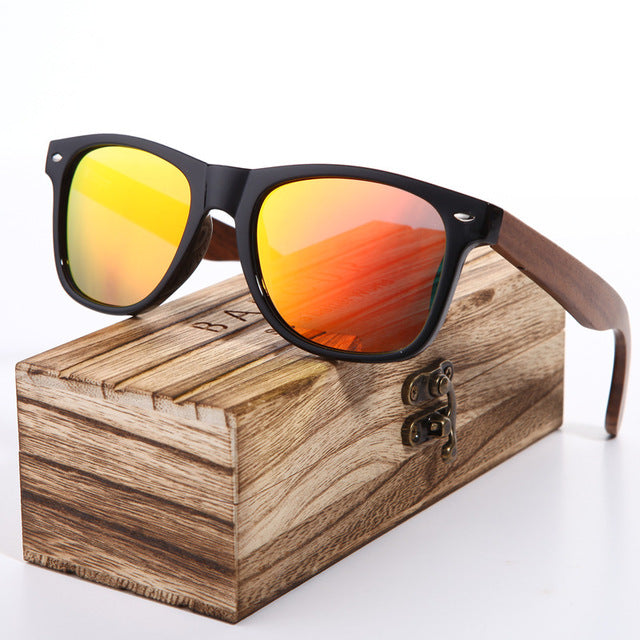 Wood Sunglasses Polarized Men Glasses