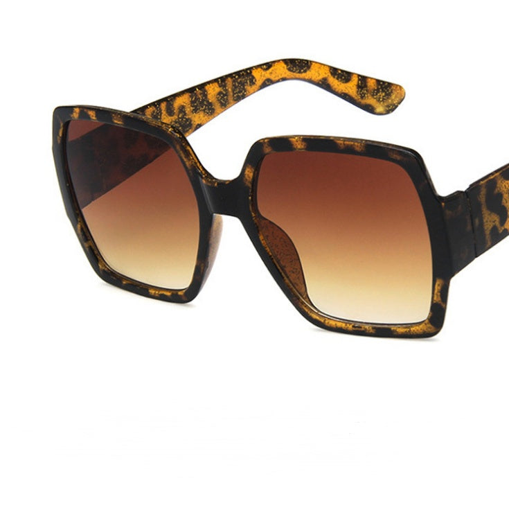 Colourful glitter retro sunglasses