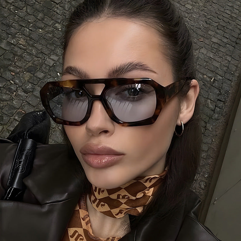 Ins Big Frame Sunglasses