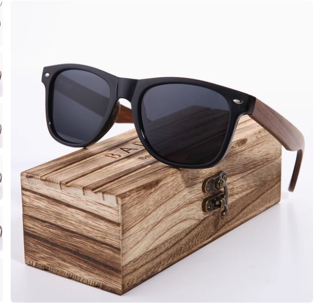 Wood Sunglasses Polarized Men Glasses