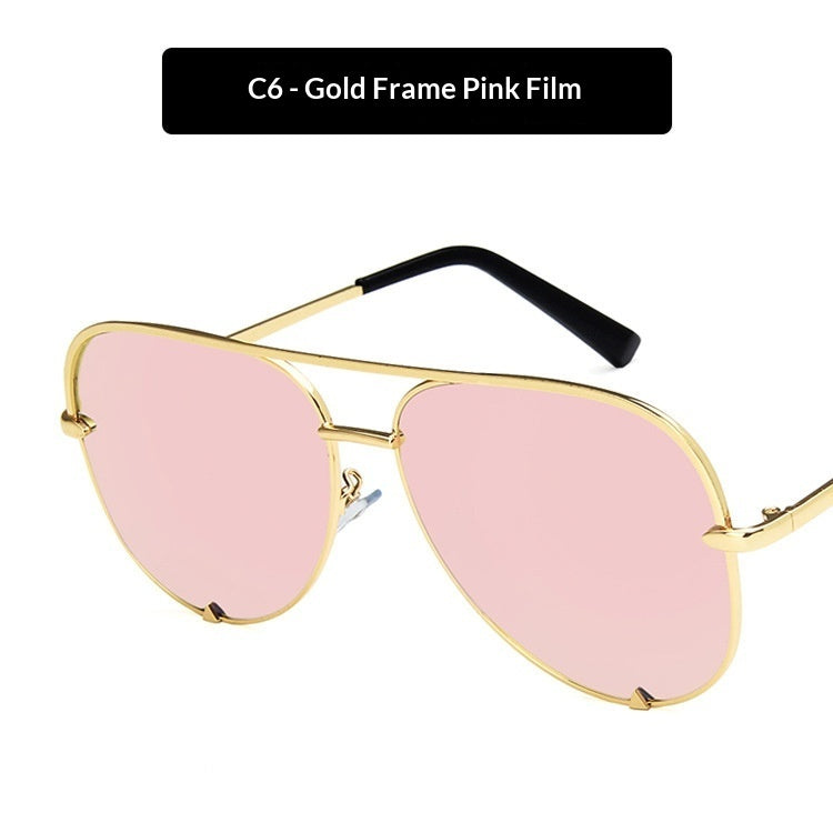 Sunglasses Metal Double-bridge