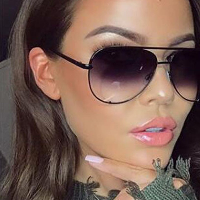 Sunglasses Metal Double-bridge