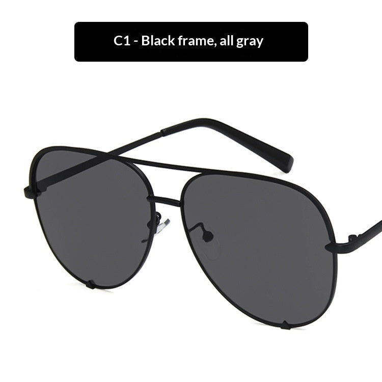 Sunglasses Metal Double-bridge